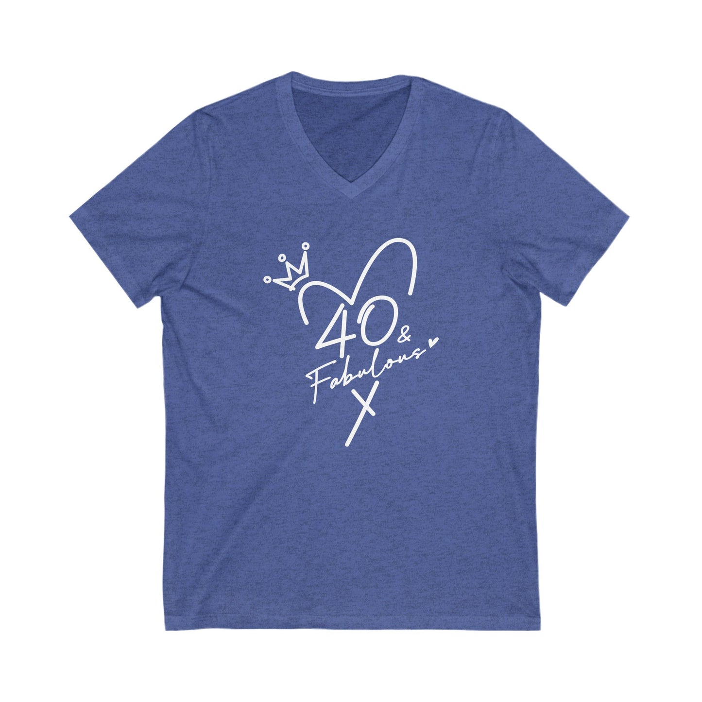 40th & Fabulous Crown Tshirt