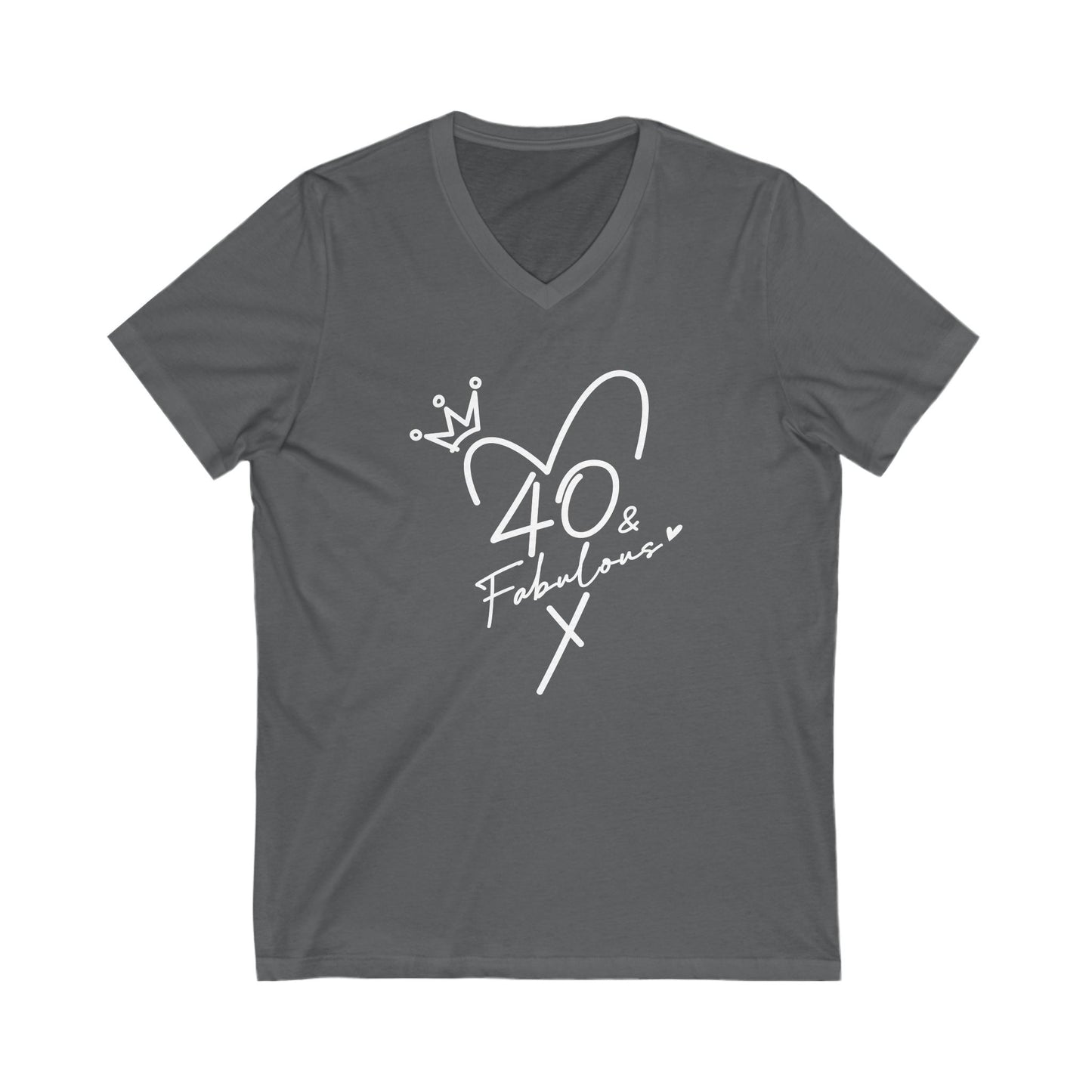40th & Fabulous Crown Tshirt