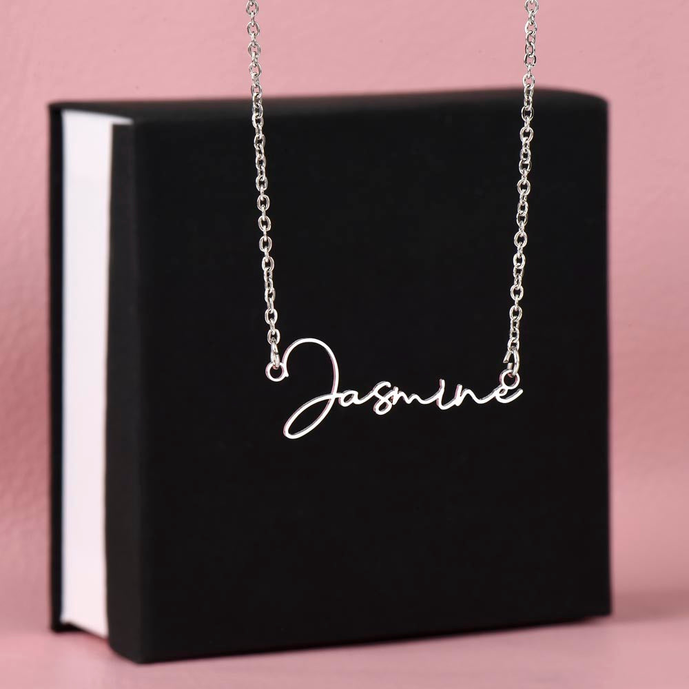 To My Daughter / Custom Name Necklace