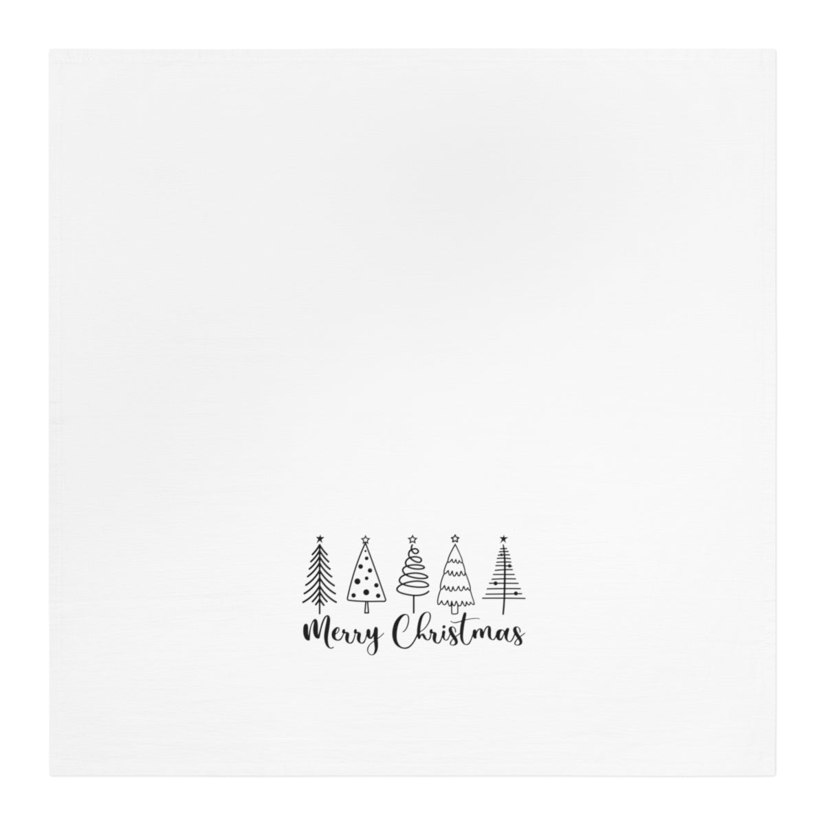 Merry Christmas Tree Tea Towel