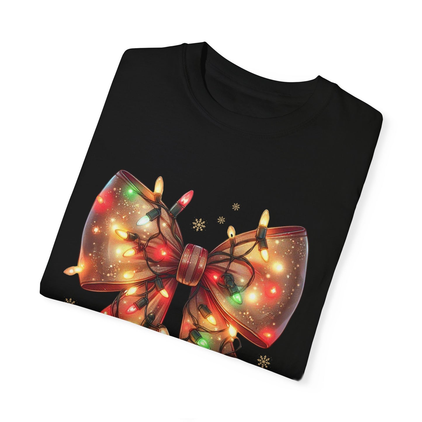 Christmas Coquette Bow with Lights