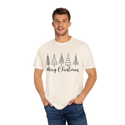 Merry Christmas - Tree LineArt