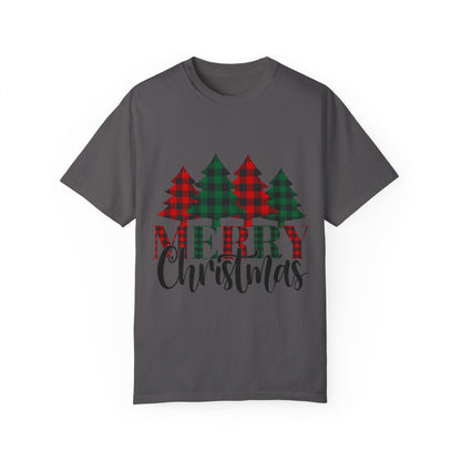 Merry Christmas - Checkered Trees