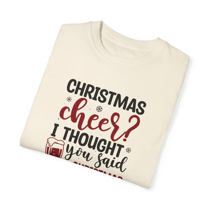 Christmas Cheer? I Thought You Said Beer