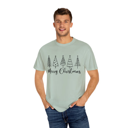 Merry Christmas - Tree LineArt