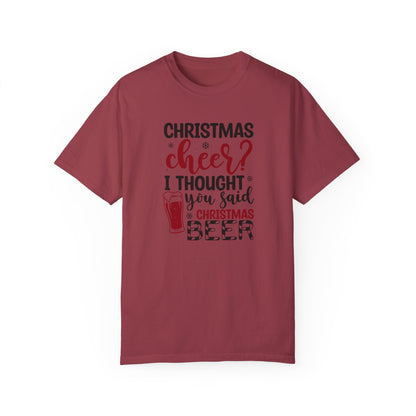Christmas Cheer? I Thought You Said Beer