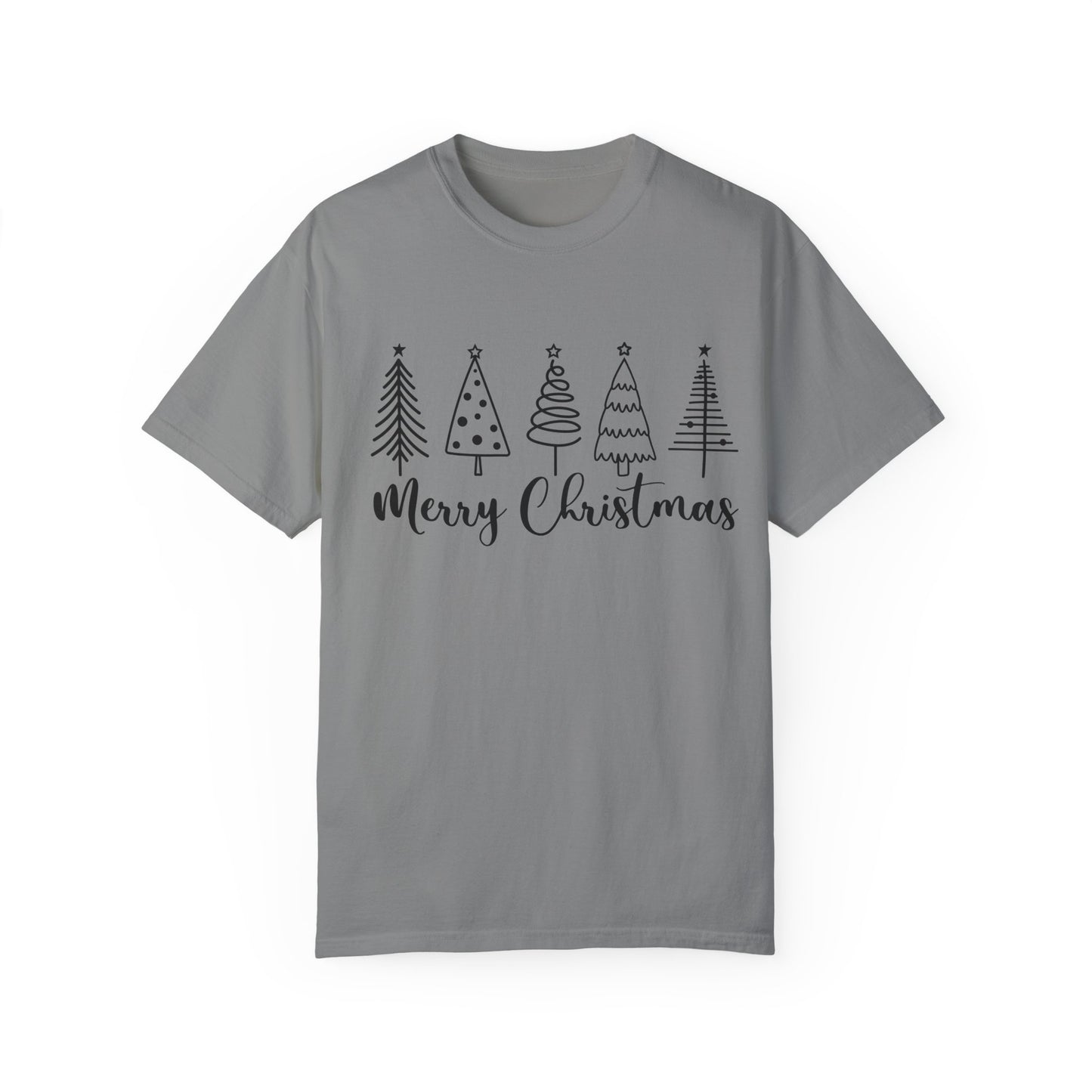 Merry Christmas - Tree LineArt