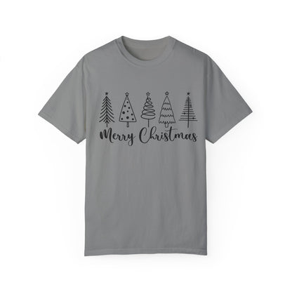 Merry Christmas - Tree LineArt