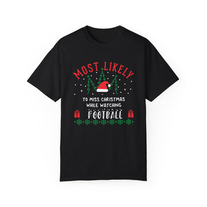 Most Likely To: Miss Christmas While Watching Football