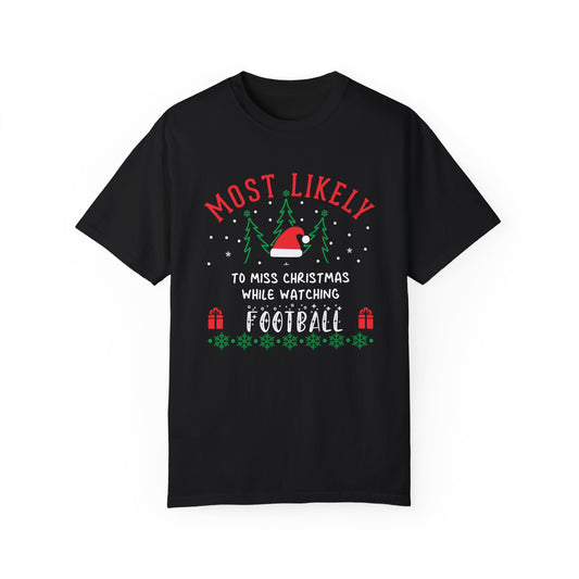 Most Likely To: Miss Christmas While Watching Football