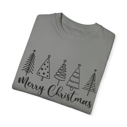 Merry Christmas - Tree LineArt