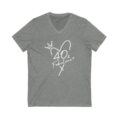 40th & Fabulous Crown Tshirt