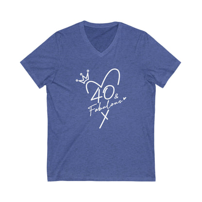 40th & Fabulous Crown Tshirt