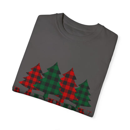 Merry Christmas - Checkered Trees