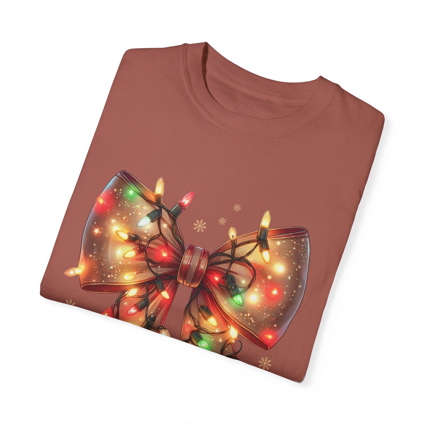 Christmas Coquette Bow with Lights