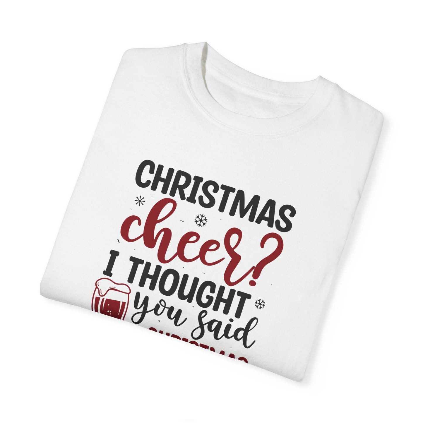 Christmas Cheer? I Thought You Said Beer