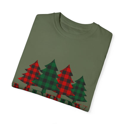 Merry Christmas - Checkered Trees