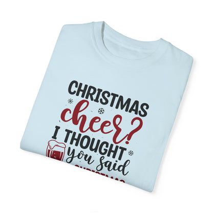 Christmas Cheer? I Thought You Said Beer
