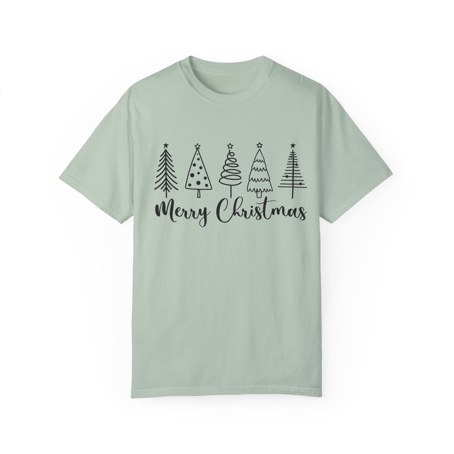 Merry Christmas - Tree LineArt