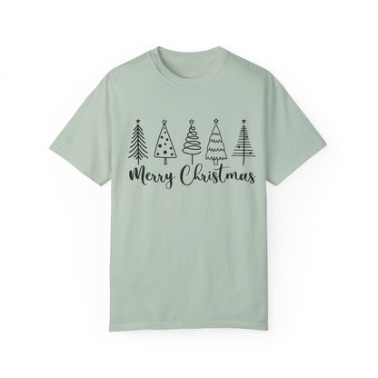 Merry Christmas - Tree LineArt