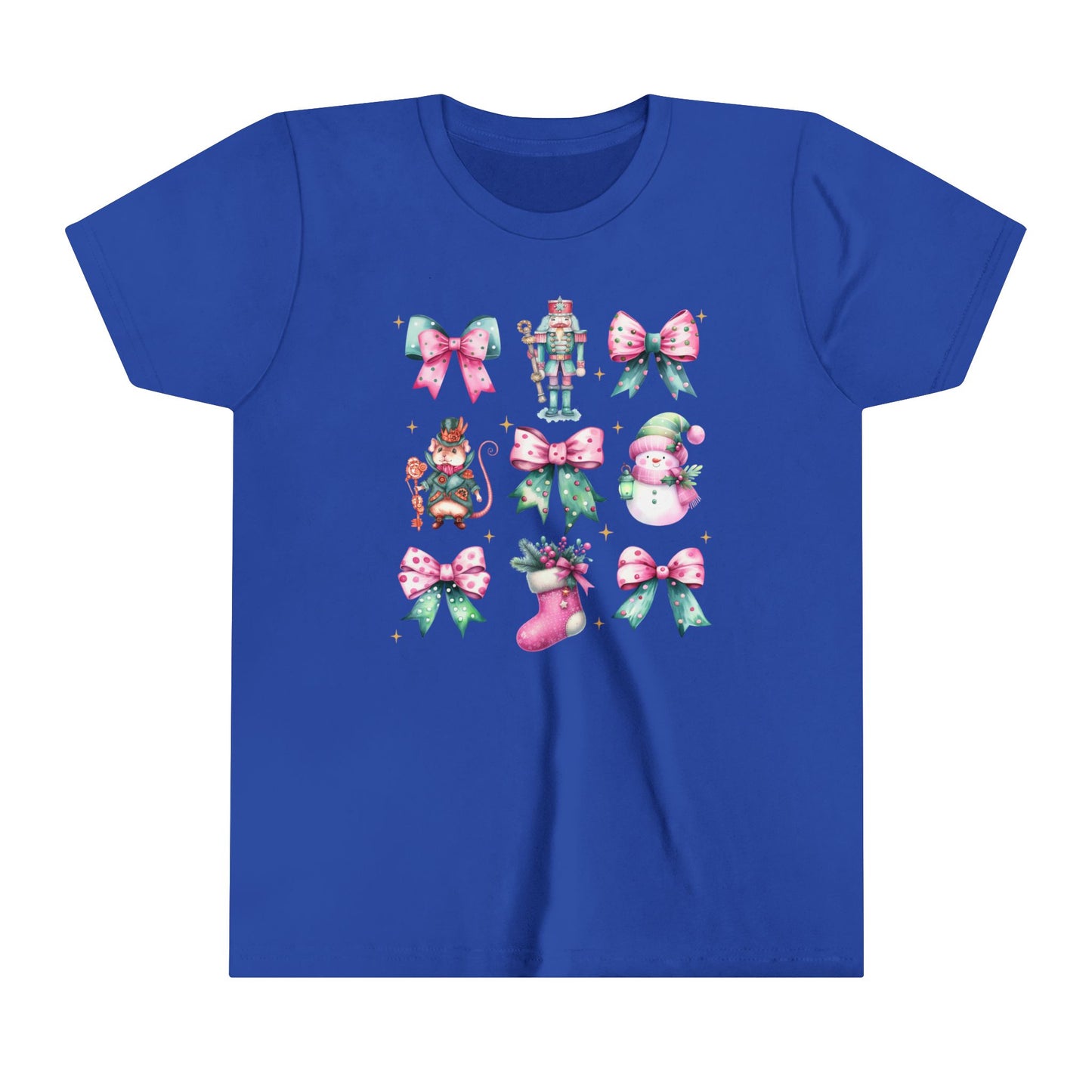 Christmas Coquette Bows & Nutcracker 3x3 (Y)
