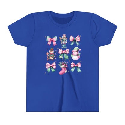 Christmas Coquette Bows & Nutcracker 3x3 (Y)