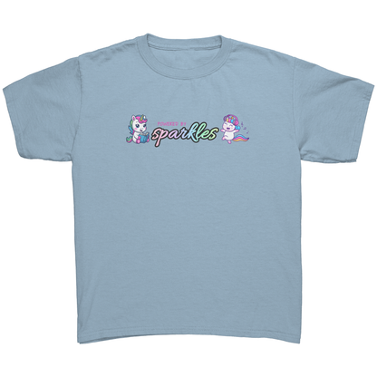 Powered By Sparkles Unicorn T-shirt