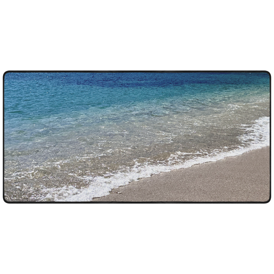 Extra Large Desk Mat - Beach