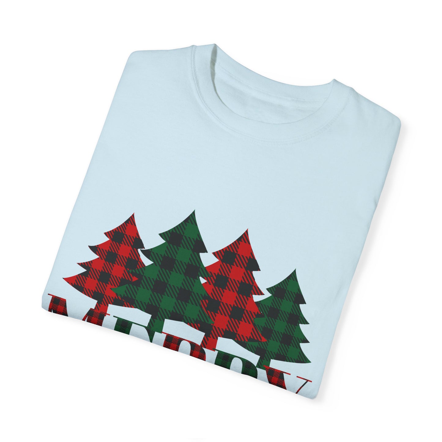 Merry Christmas - Checkered Trees