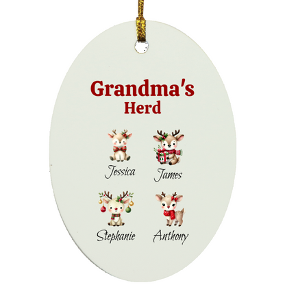 Grandma's Herd Ornament