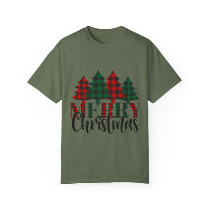 Merry Christmas - Checkered Trees