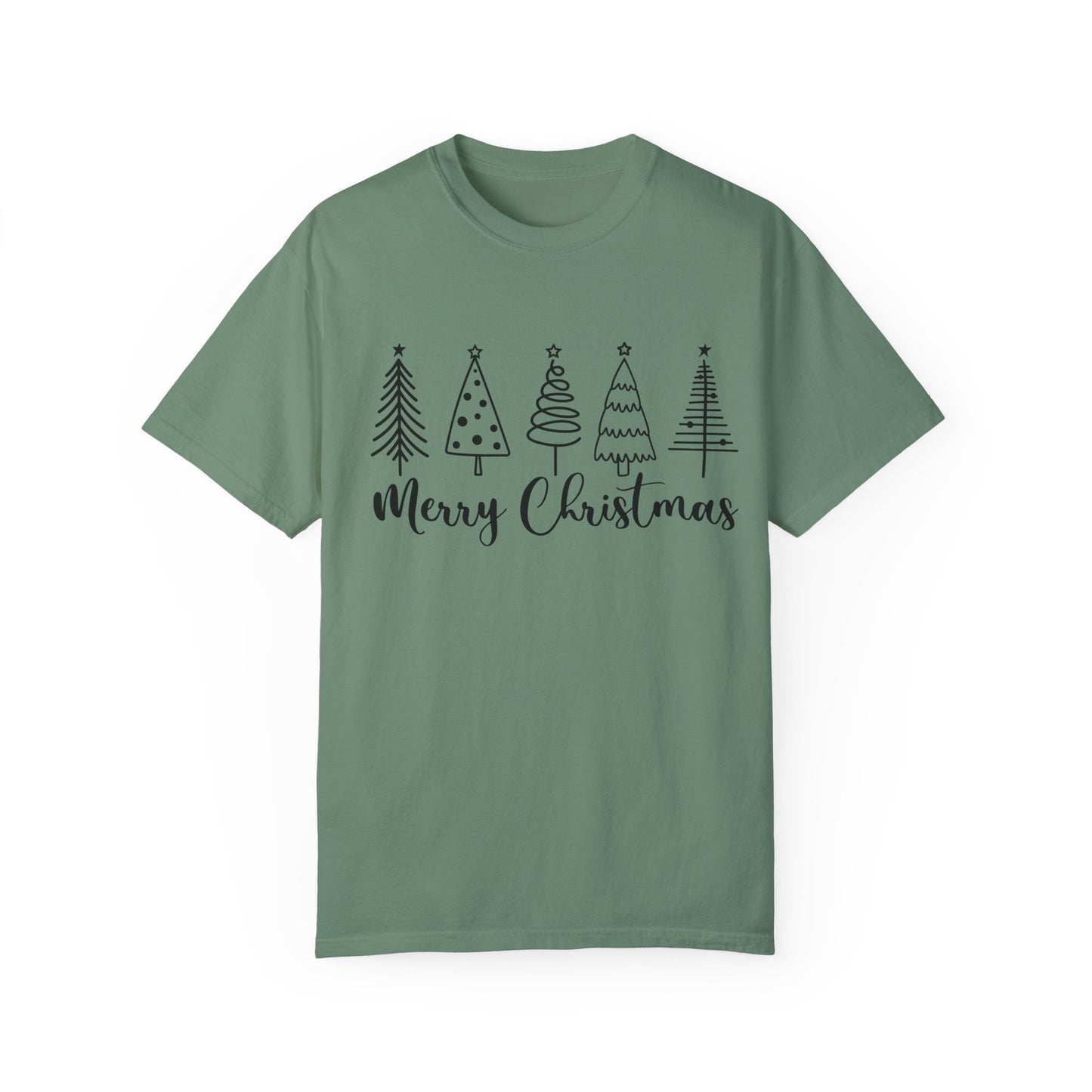 Merry Christmas - Tree LineArt