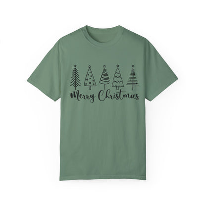 Merry Christmas - Tree LineArt