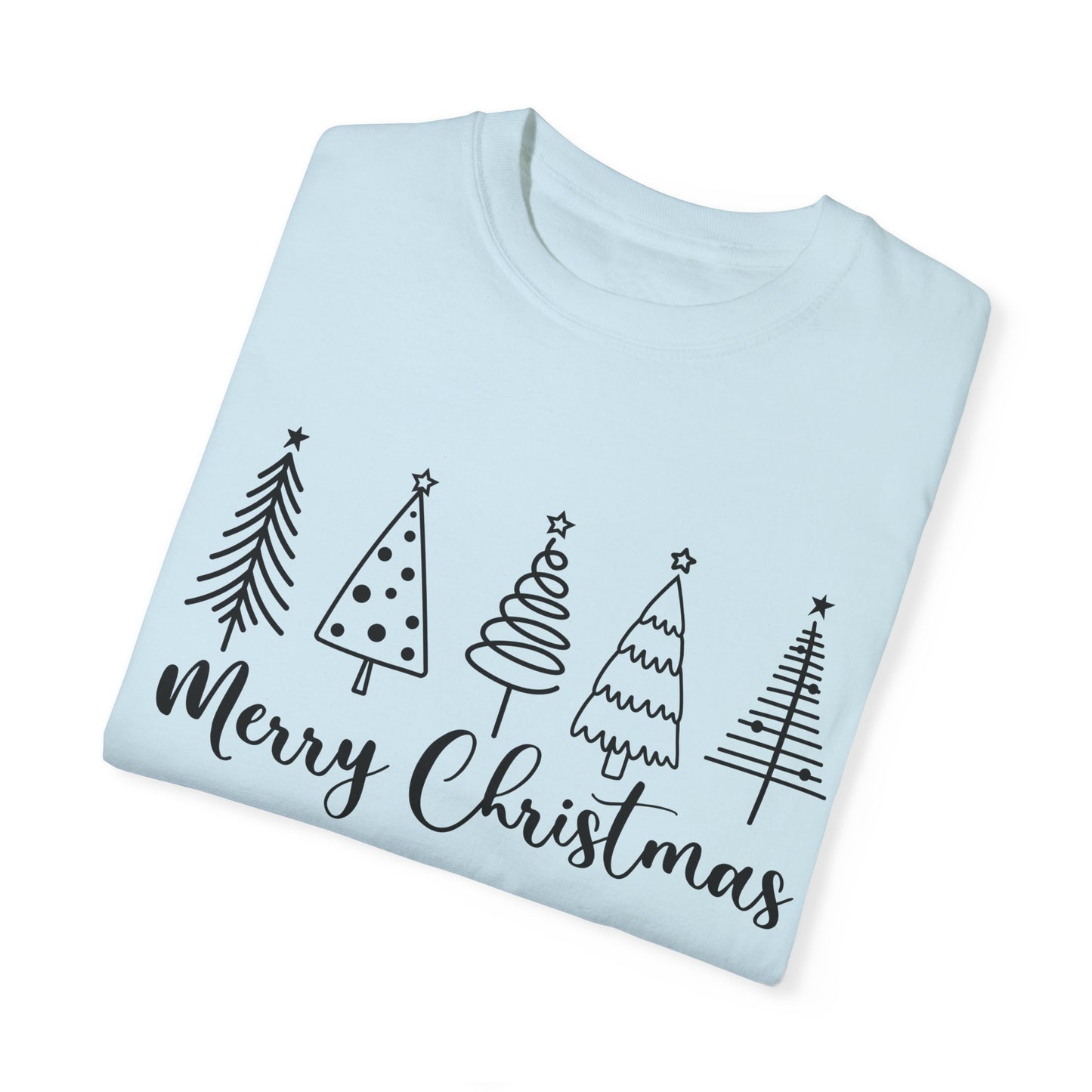 Merry Christmas - Tree LineArt