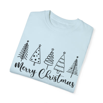 Merry Christmas - Tree LineArt