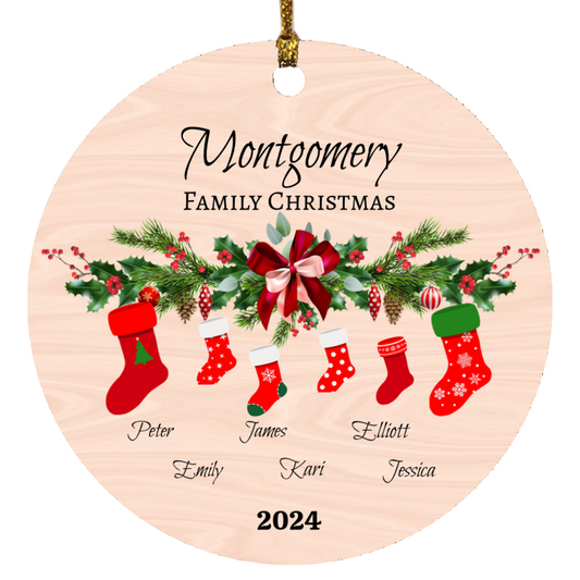 Family Christmas Ornament