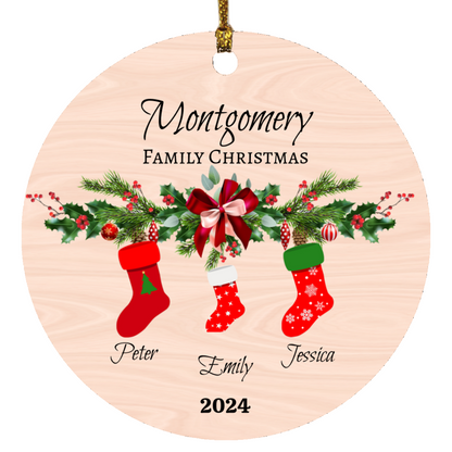 Family Christmas Ornament