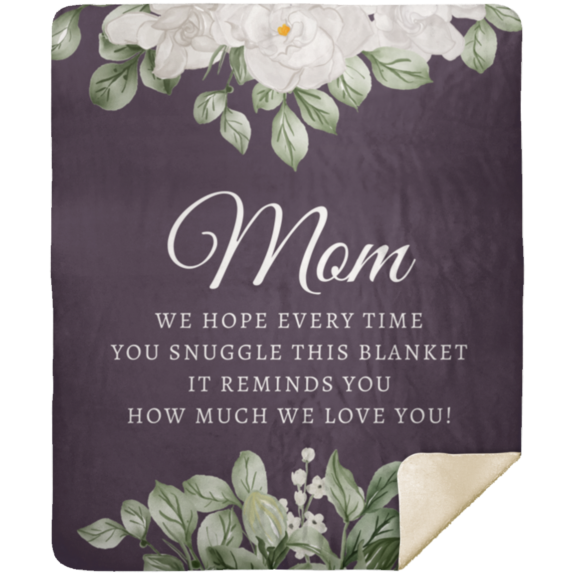 MOM Flower Blanket / Gift