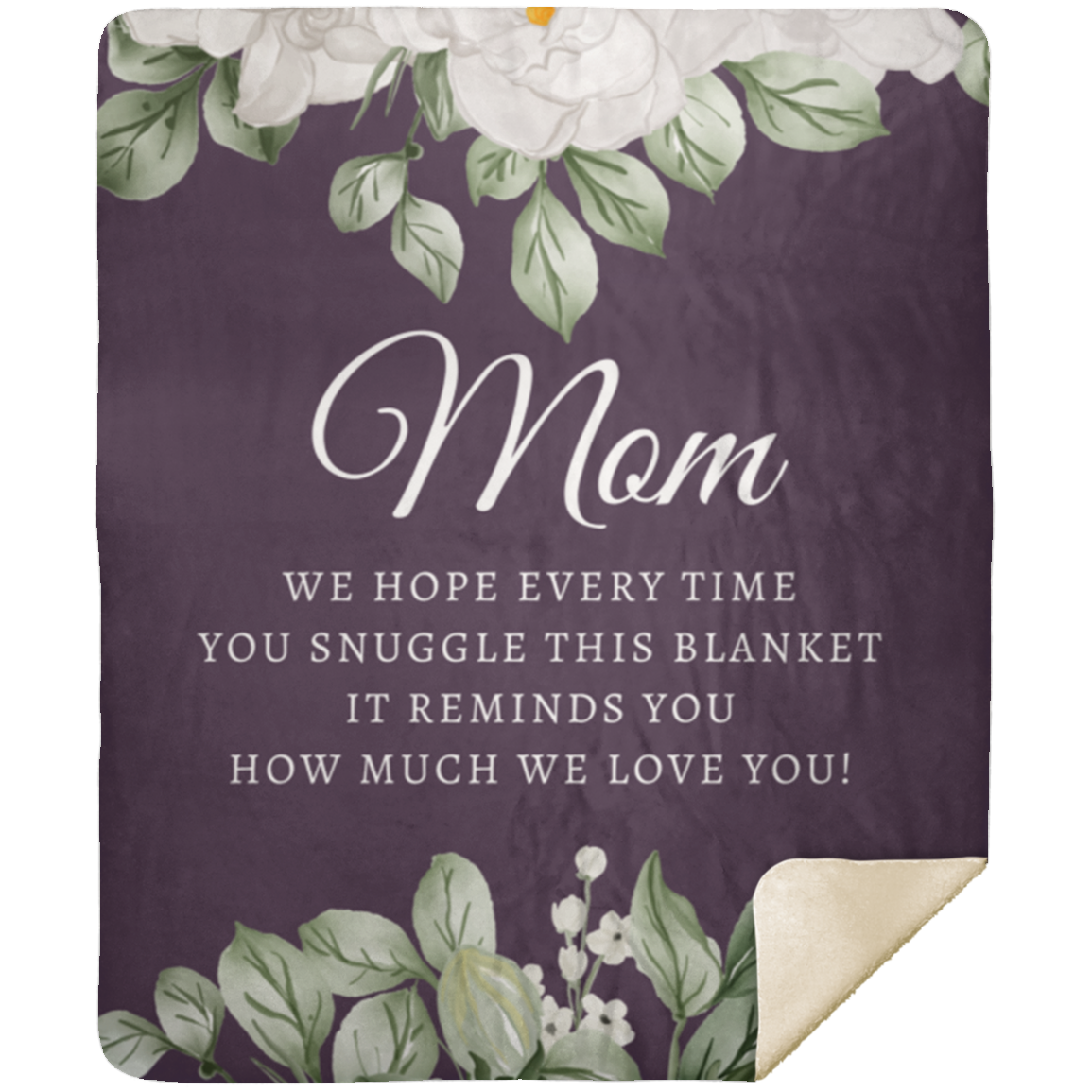 MOM Flower Blanket / Gift