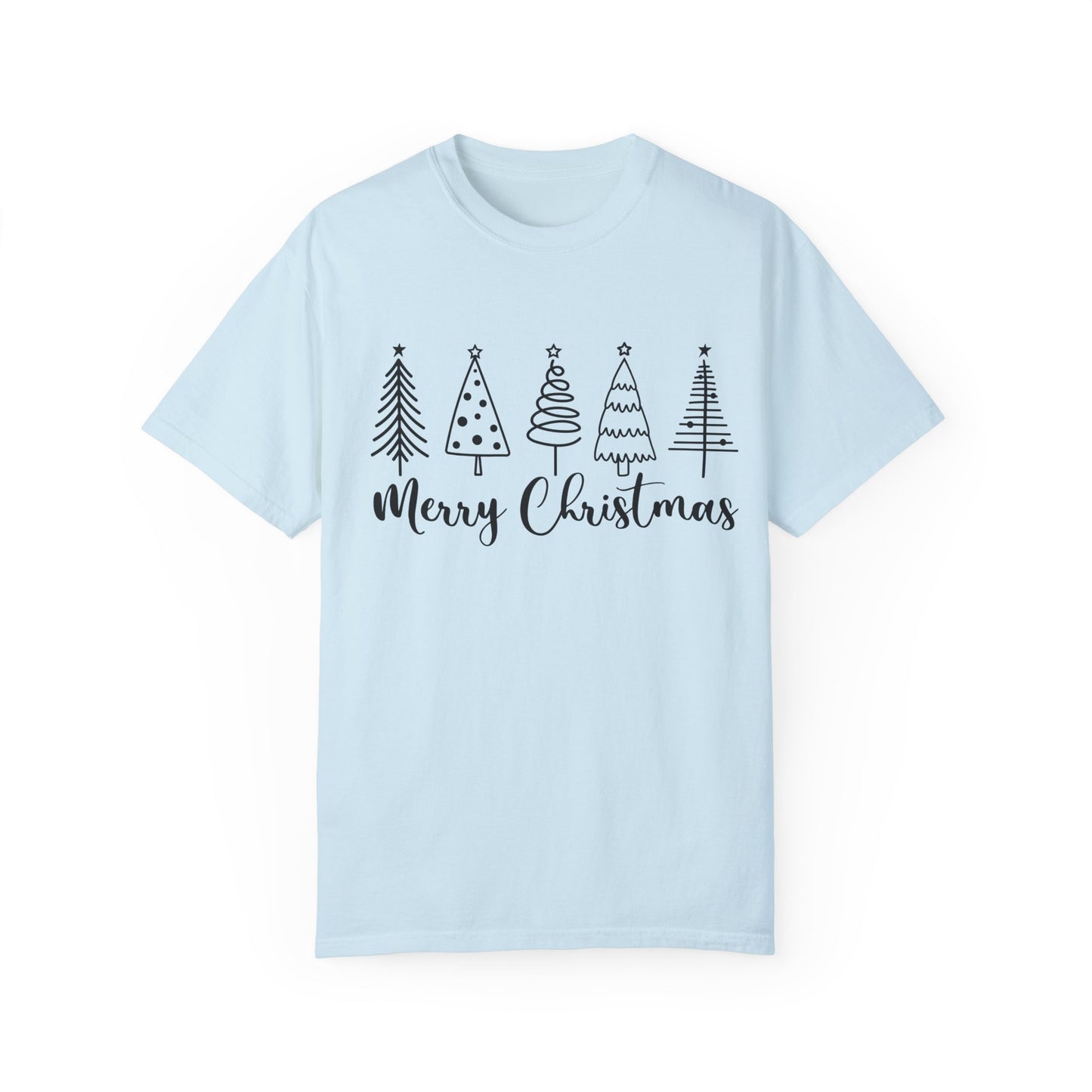 Merry Christmas - Tree LineArt