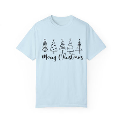 Merry Christmas - Tree LineArt