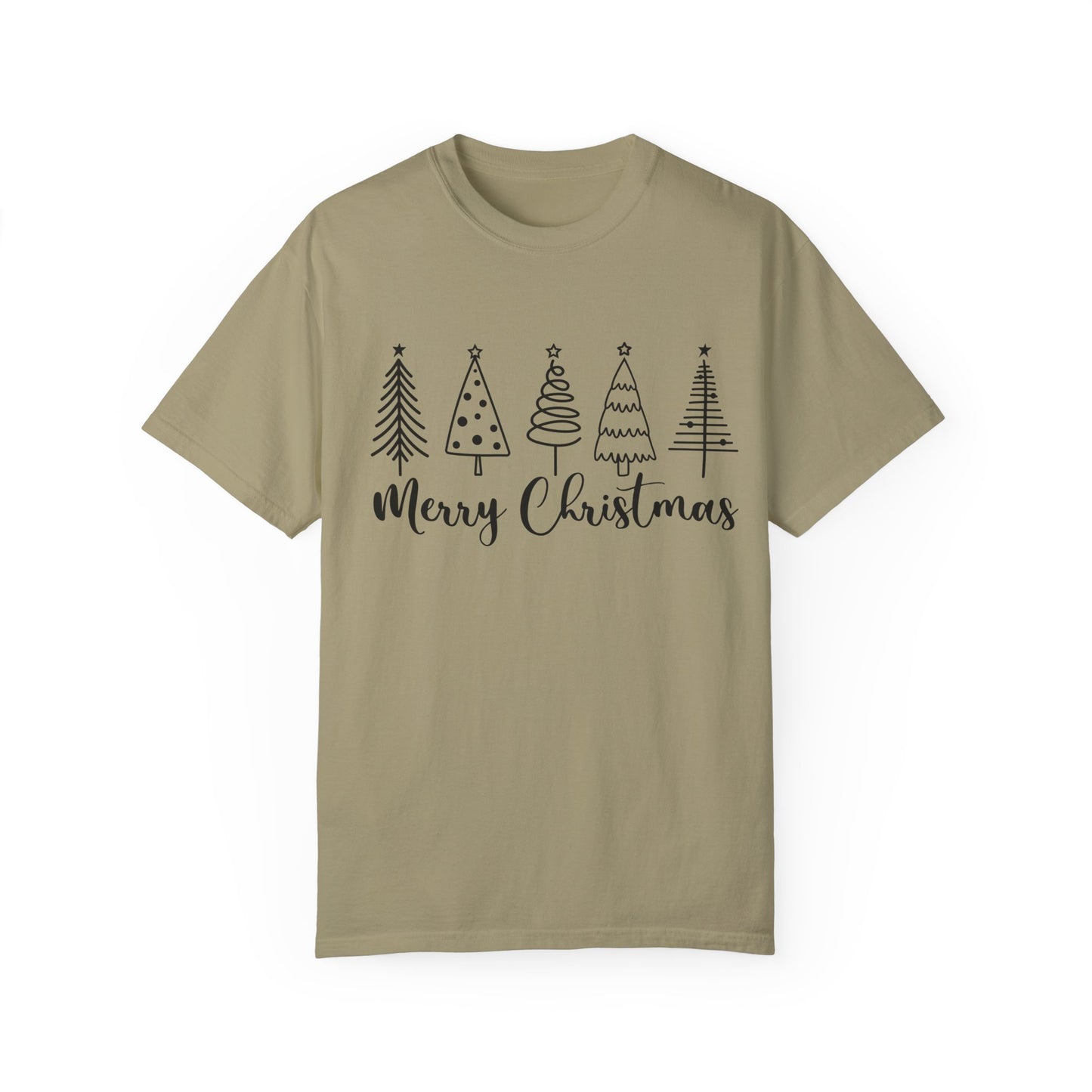 Merry Christmas - Tree LineArt