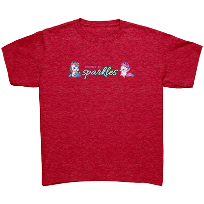 Powered By Sparkles Unicorn T-shirt