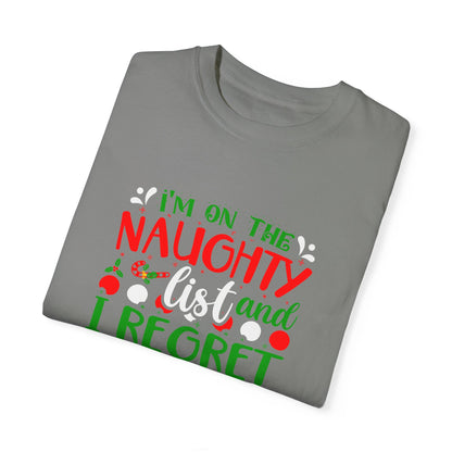 I'm On The Naughty List, I Regret Nothing