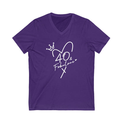 40th & Fabulous Crown Tshirt