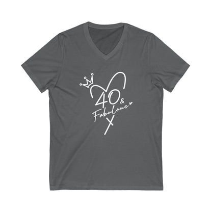 40th & Fabulous Crown Tshirt