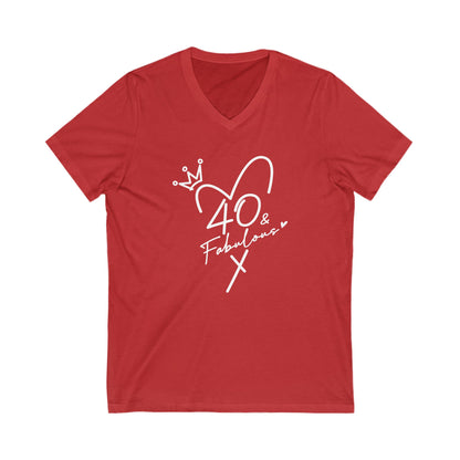 40th & Fabulous Crown Tshirt