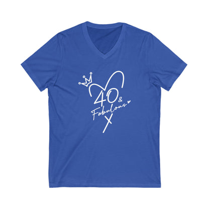 40th & Fabulous Crown Tshirt