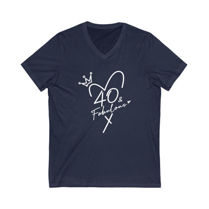 40th & Fabulous Crown Tshirt