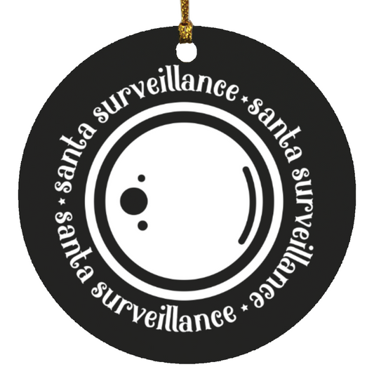 Santa Surveillance Ornament